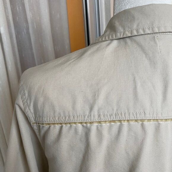 Route 66 Original Clothing Co Tan Snap Front Shirt SZ L - Picture 3 of 15